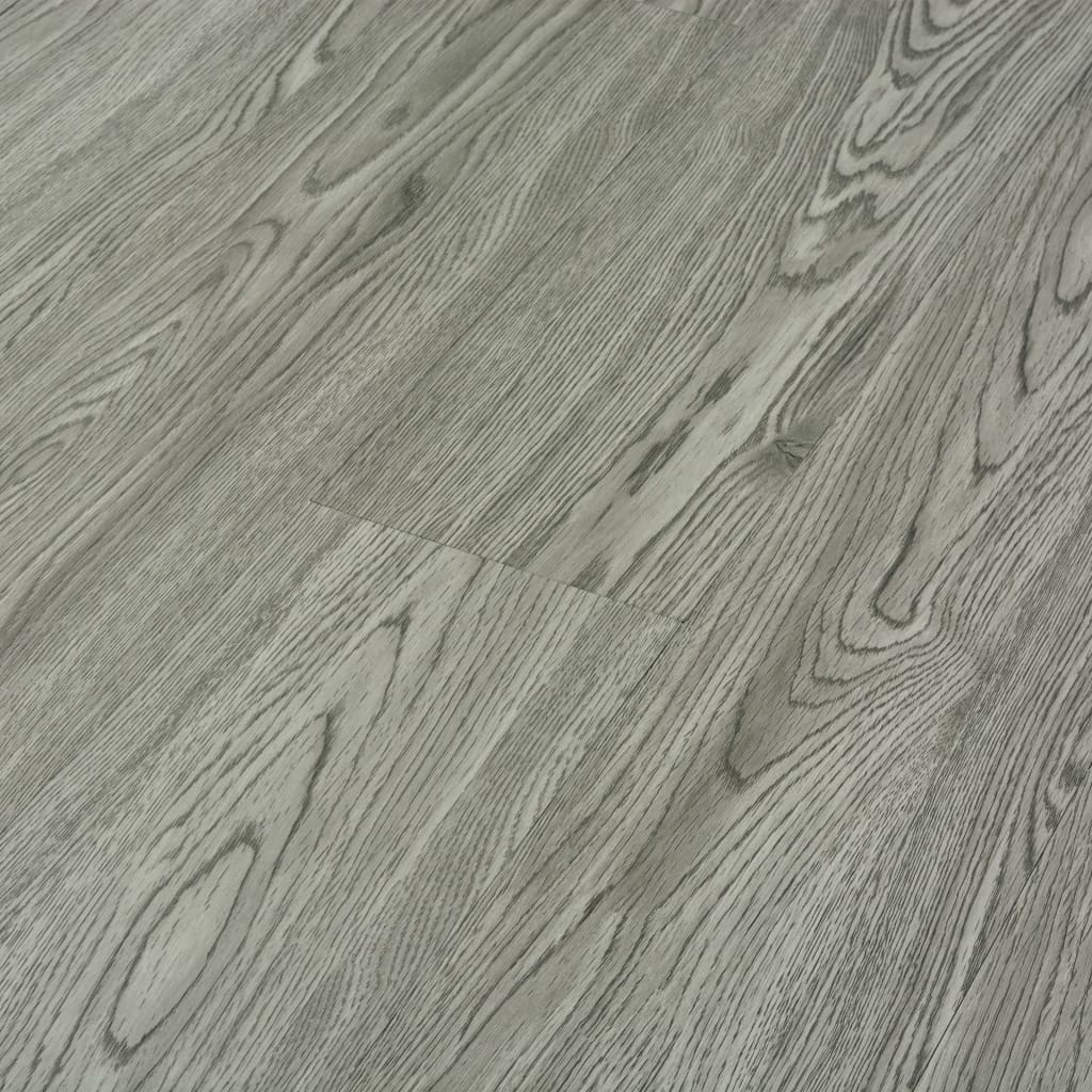 Selvklæbende gulvbrædder 4,46 m² 3 mm pvc - grå, 4.46 m², 1 - number 4.