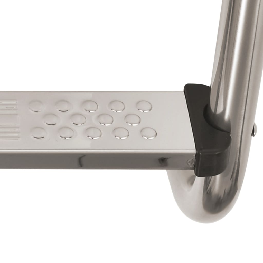 Poolstige 3 trin rustfrit stål 304 120 cm - number 5.