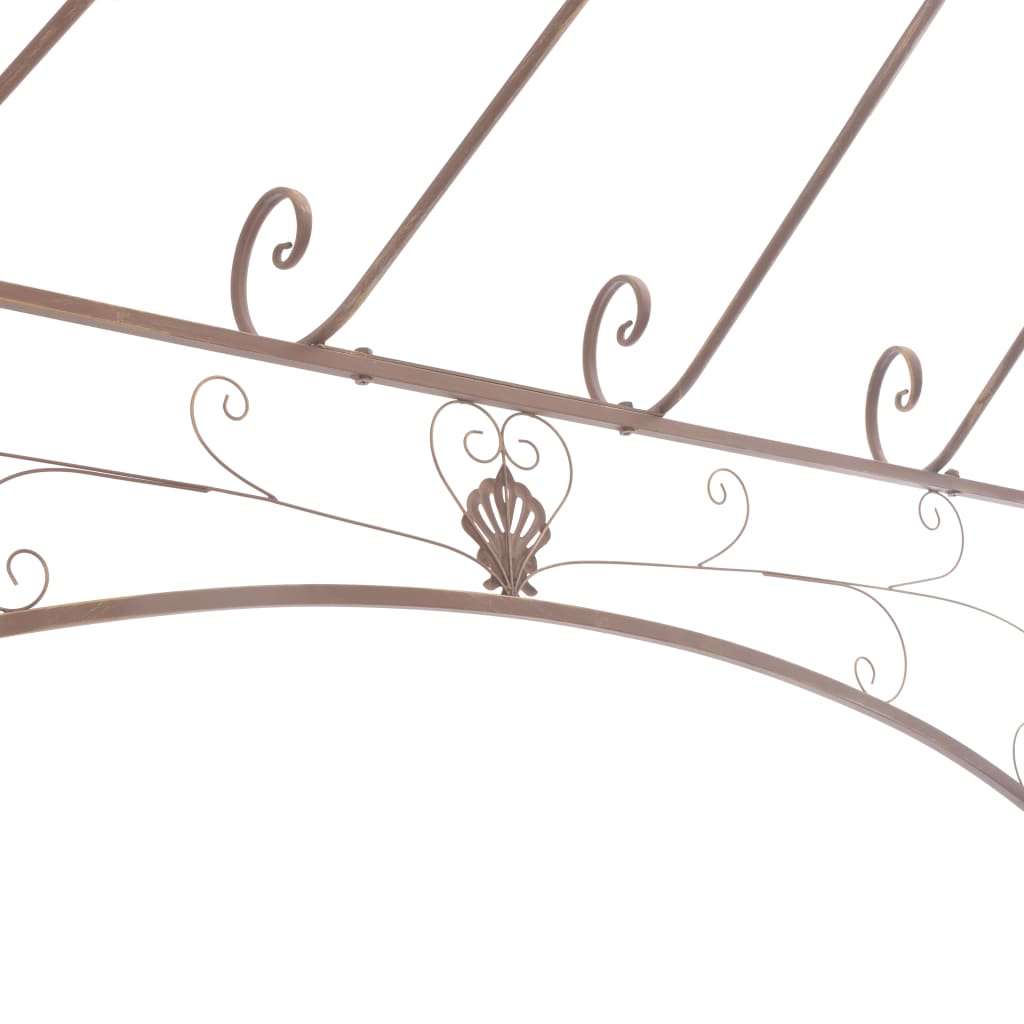 Havepavilloner 4 m jern antikbrun - number 5.
