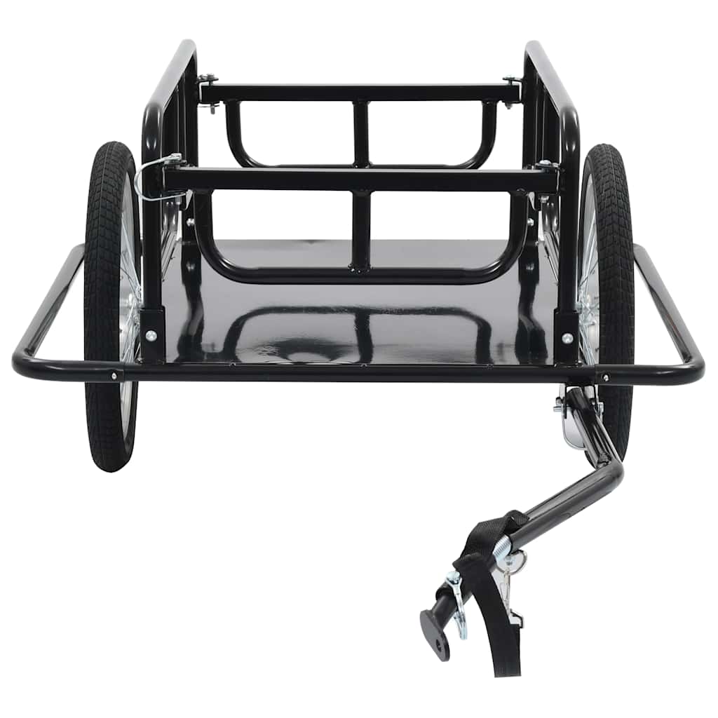 Cykelanhænger 130x73x48,5 cm stål sort - number 5.