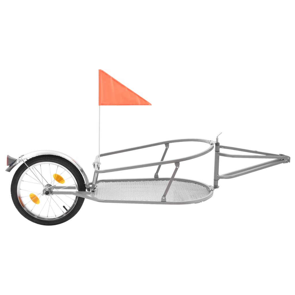 Cykelbagagetrailer med taske orange og sort - number 3.