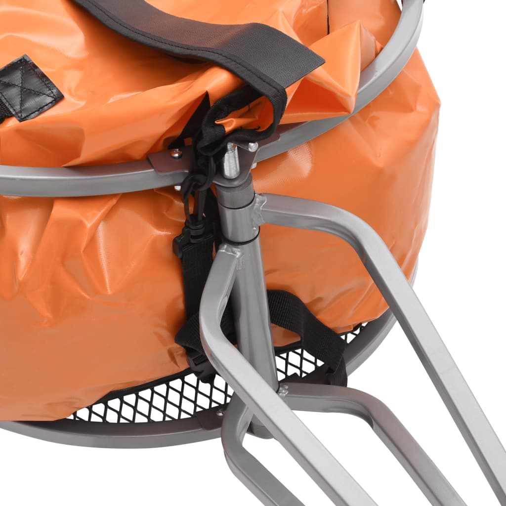 Cykelbagagetrailer med taske orange og sort - number 5.