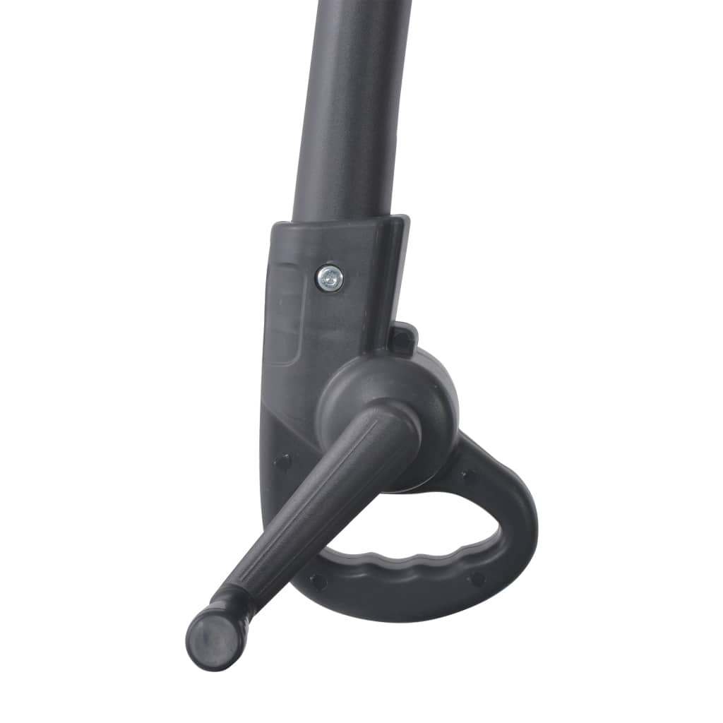 Hængeparasol 300 cm stålstang - gråbrun, 1 - number 6.