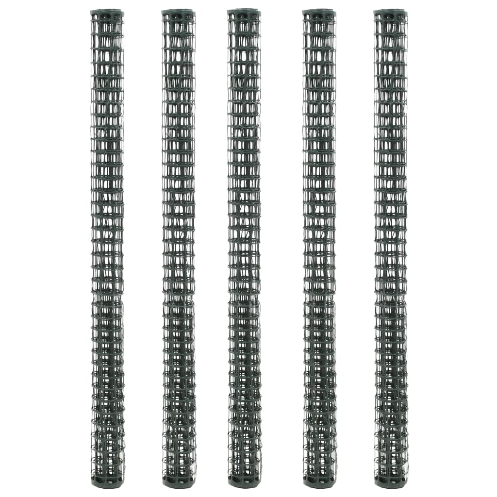 Mreža za ogradu za vrt 5 kom. hdpe 1 x 1,2 m zelena - number 1.