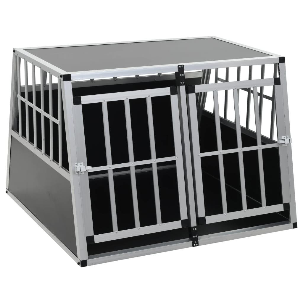 Cage pour chien avec double porte - 94 x 88 x 69 cm - number 2.
