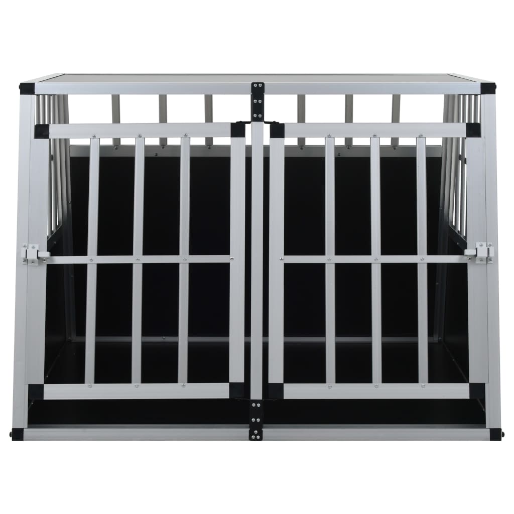 Cage pour chien avec double porte - 94 x 88 x 69 cm - number 3.