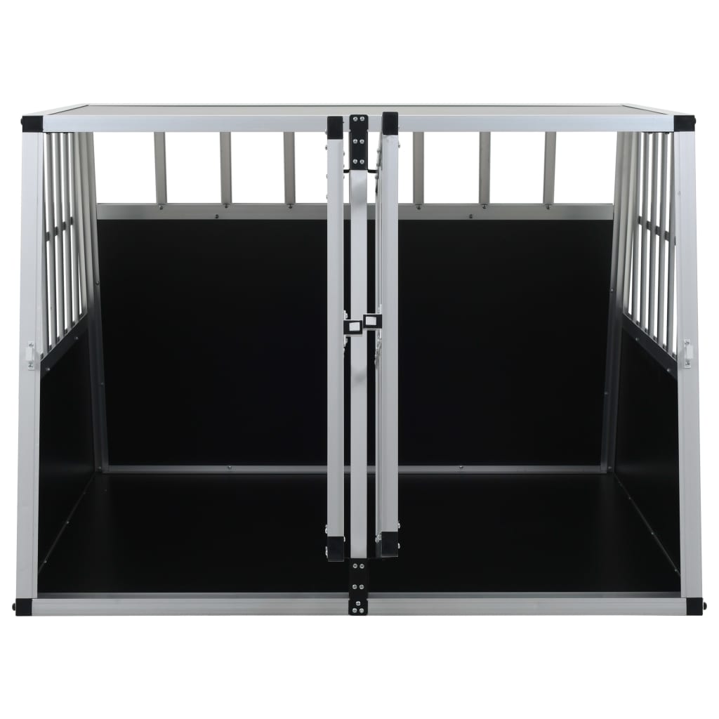 Cage pour chien avec double porte - 94 x 88 x 69 cm - number 7.
