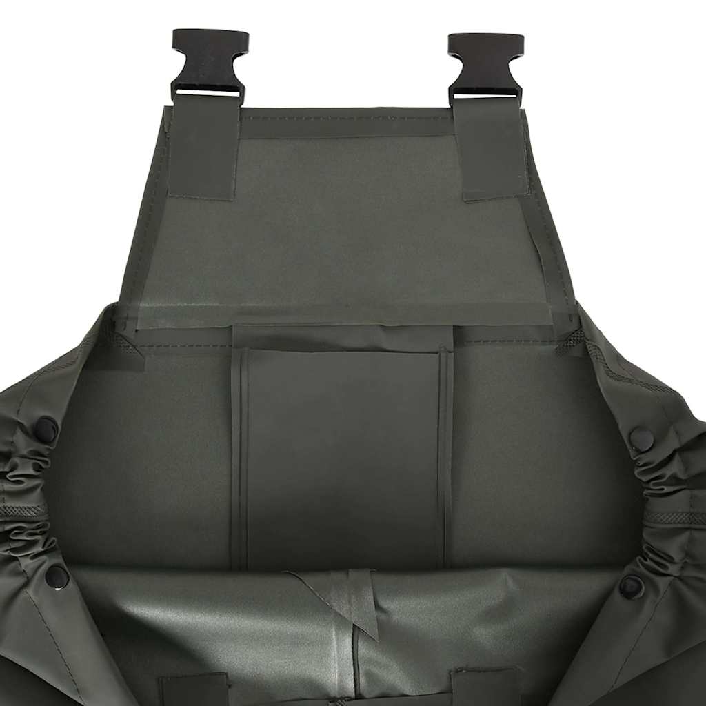 Waders med støvler grøn str. - 43 - number 7.