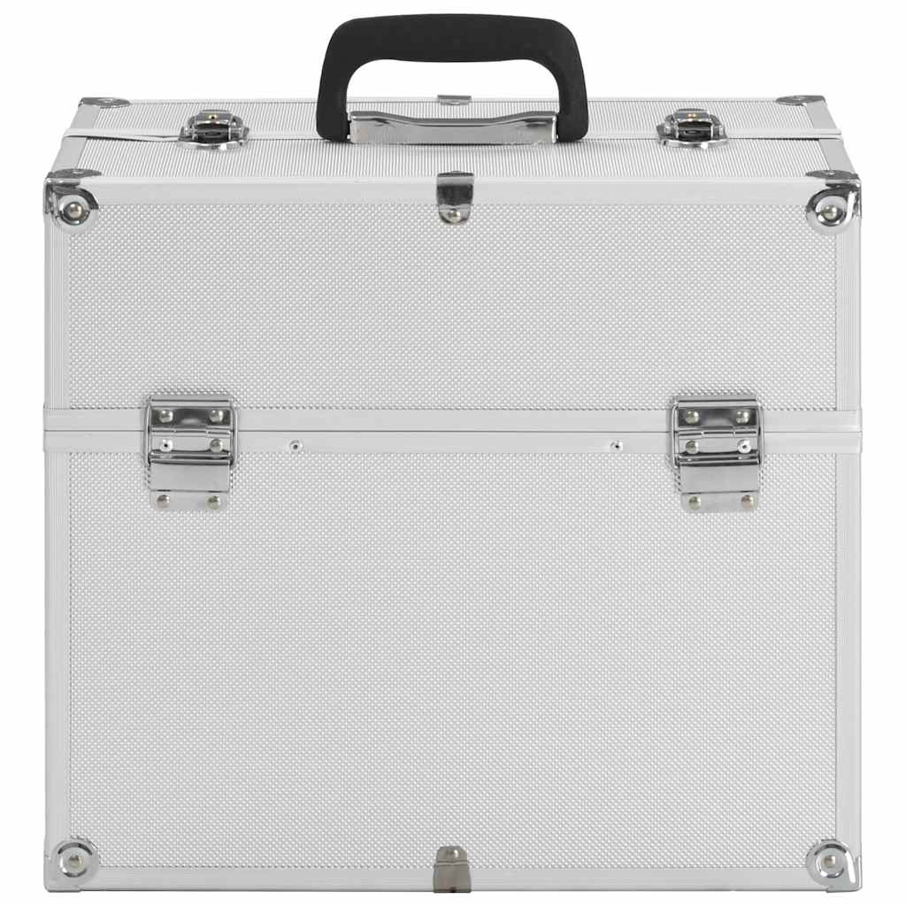 Beauty case 37 x 24 x 35 cm alluminio color argento - argento, 1 - number 3.