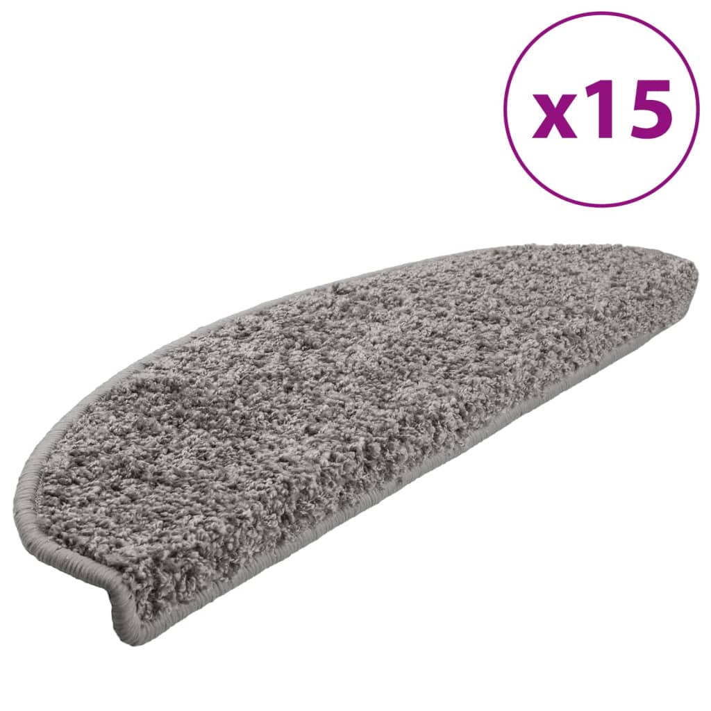 Tapis d'escalier paragraphe - gris, 65 x 21 x 4 cm, 15 - number 2.