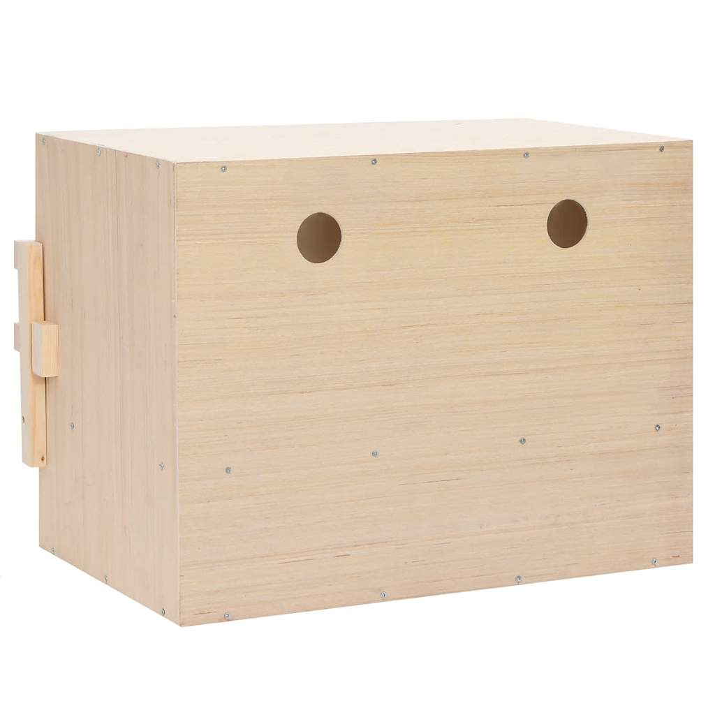 Brooder box 2 prostorije 63 x 40 x 45 cm puna borovina - number 7.