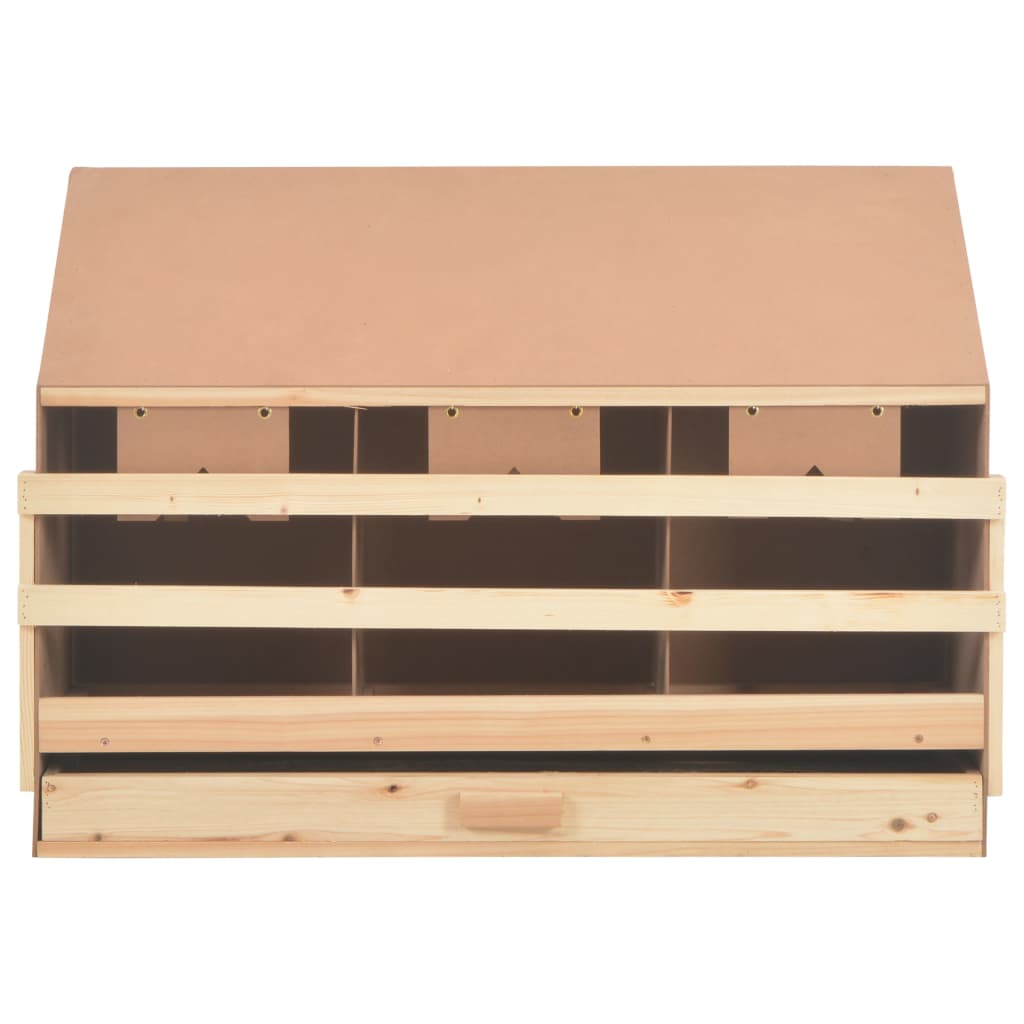 Brooder box 3 sobe puna borovina - 93 x 40 x 65 cm - number 5.