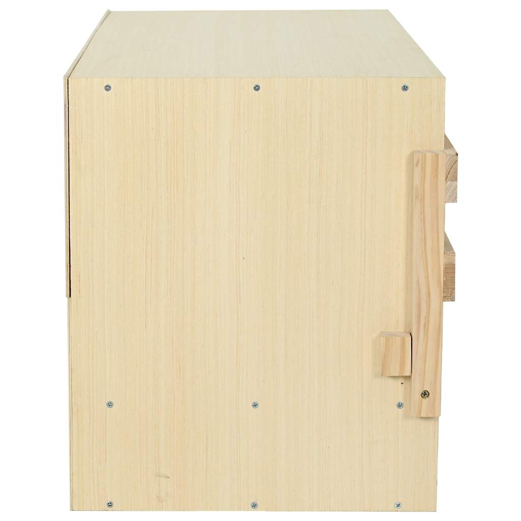 Brooder box 3 sobe puna borovica - number 6.