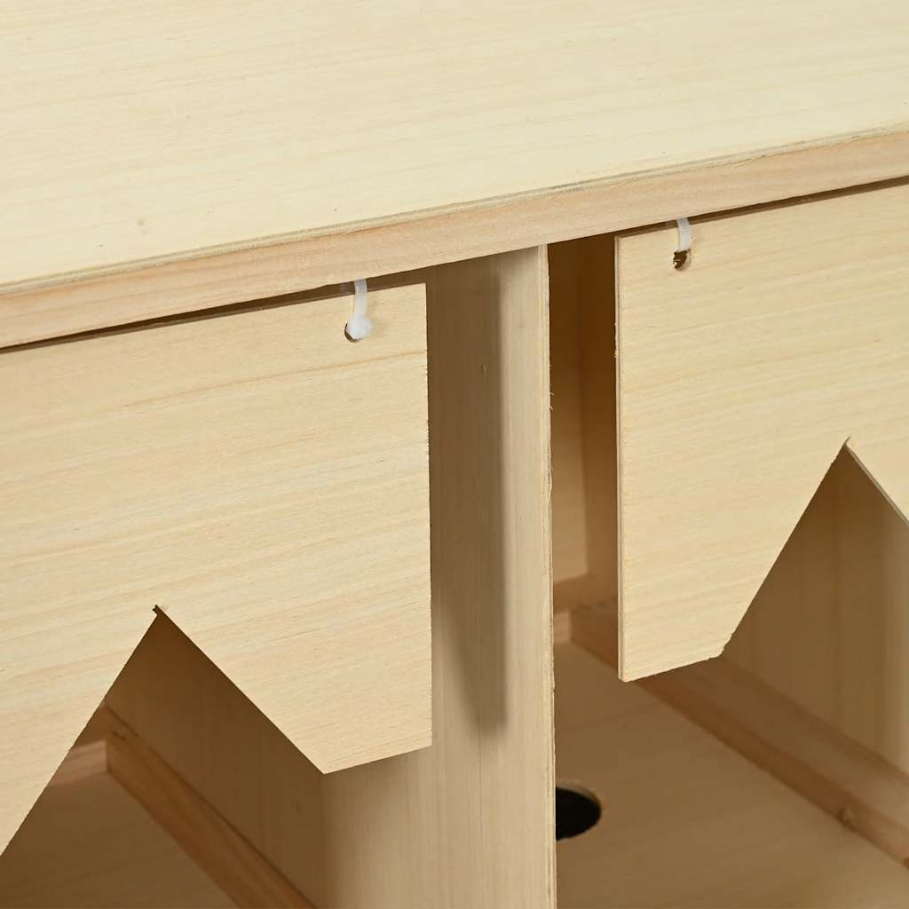 Brooder box 3 sobe puna borovica - number 8.