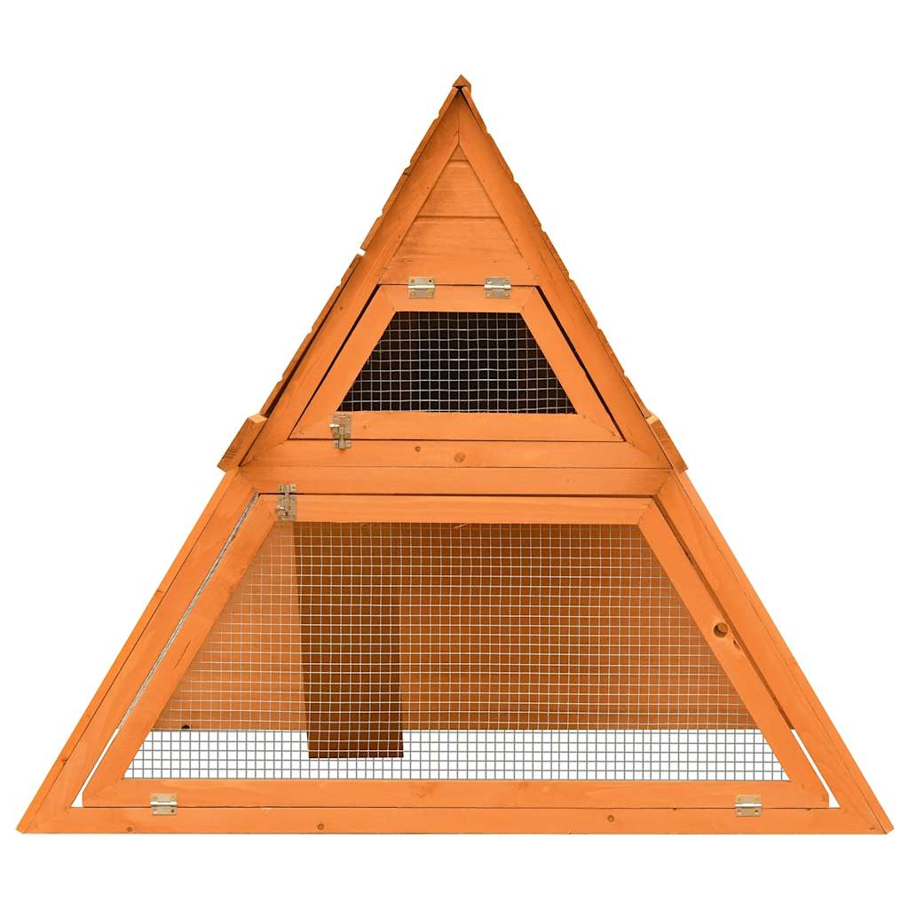 Cage de lapin 152x128x108 cm pin massif et sapin - number 3.