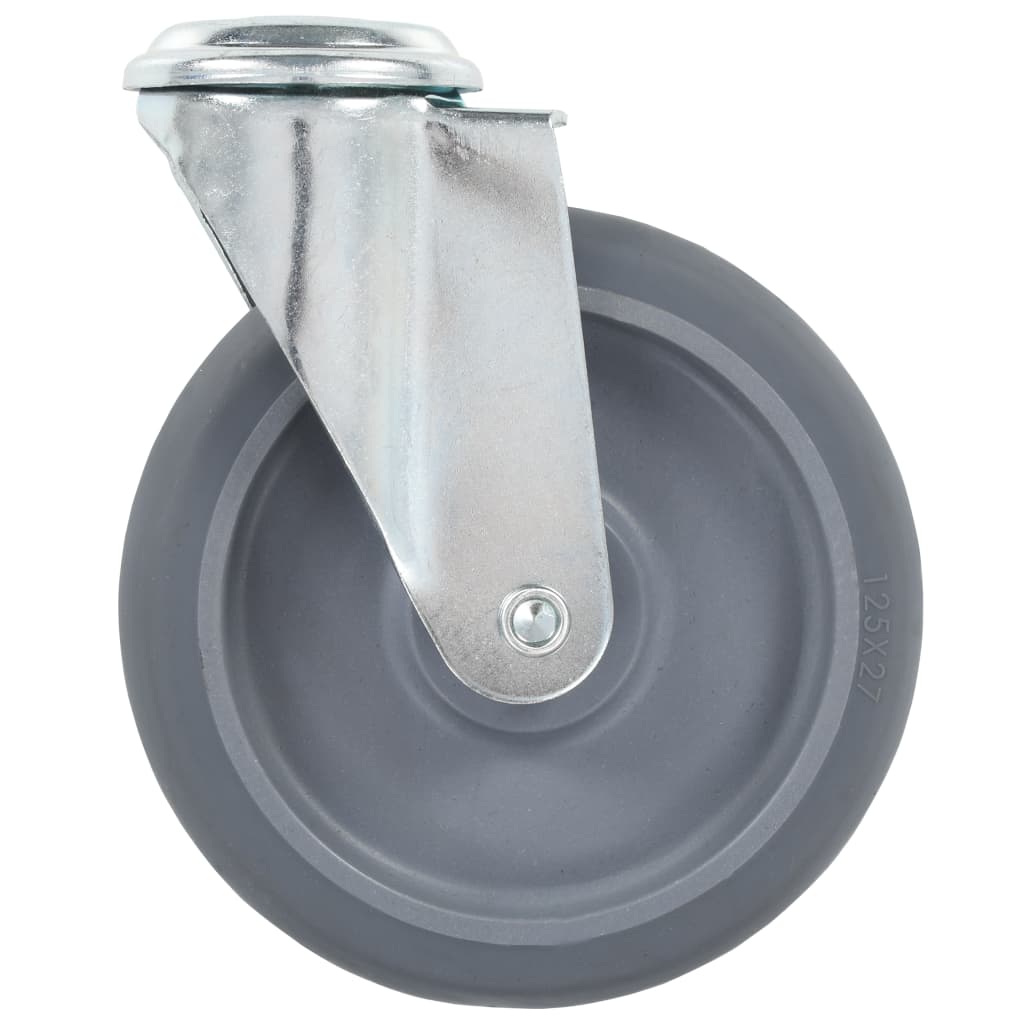 Okretni kotač s rupom za vijak 4 kom. 125 mm - number 4.