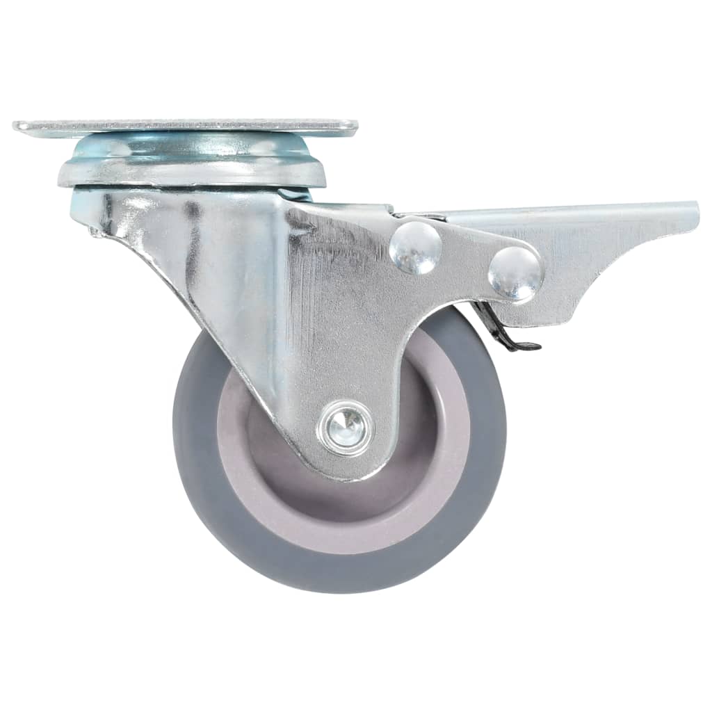 Okretni kotačići s duplim kočnicama 4 kom. 50 mm - number 4.