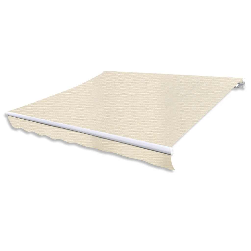 Folding awning manual operation 300 cm cream-coloured - number 1.