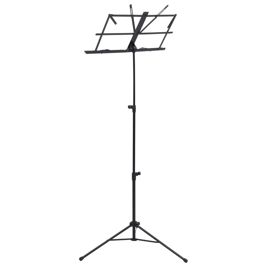 Glazbeni stalak čelik crni - number 5.