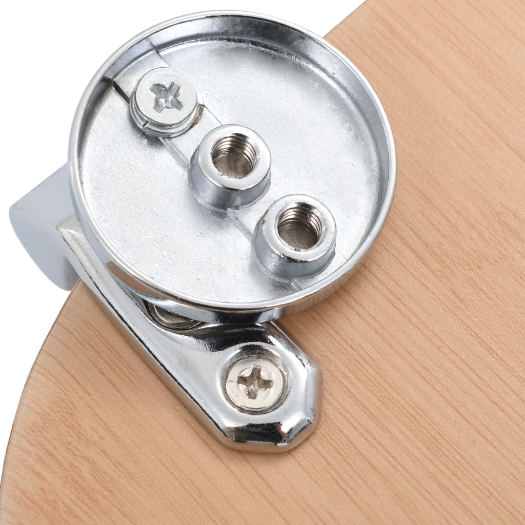 Toalettstol med lock mdf bambu design - number 7.