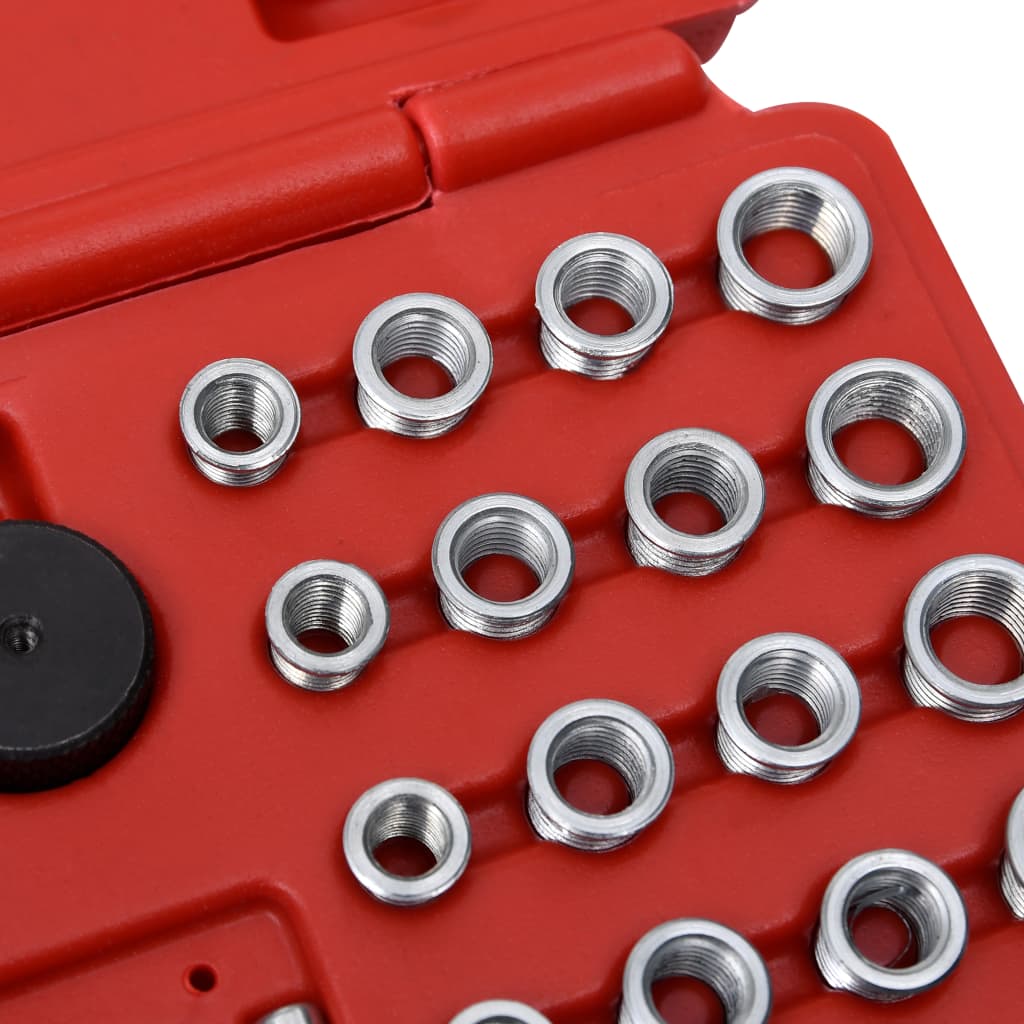 Reparationssæt til gløderørsgevind 33 dele m8 m10 m12 - number 6.