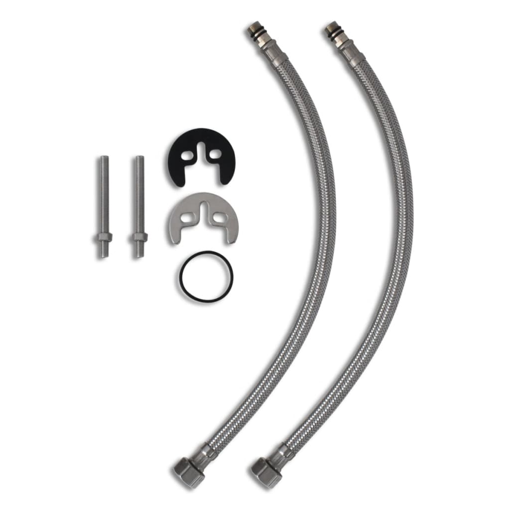 Bidethaner 2 stk. krom - 600 g - number 5.