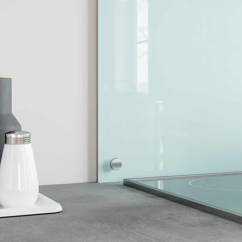 Stænkplade hærdet glas - hvid, 70 x 60 cm, 1 - number 4.