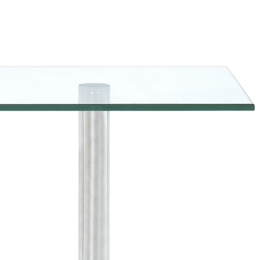 Hjørnehylde i 3 niveauer hærdet glas - number 6.
