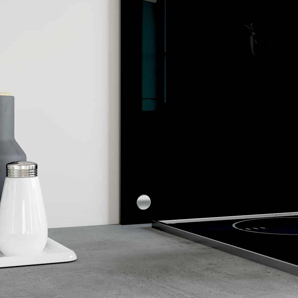 Tvrzené sklo splashback - černé, 90 x 60 cm, 1 - number 3.