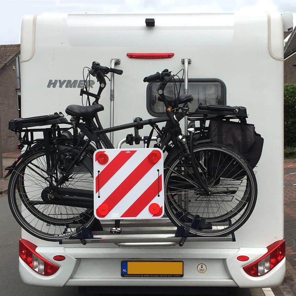 Proplus advarselsskilt til bil 50x50 cm med reflekser plastik 361228 - number 1.