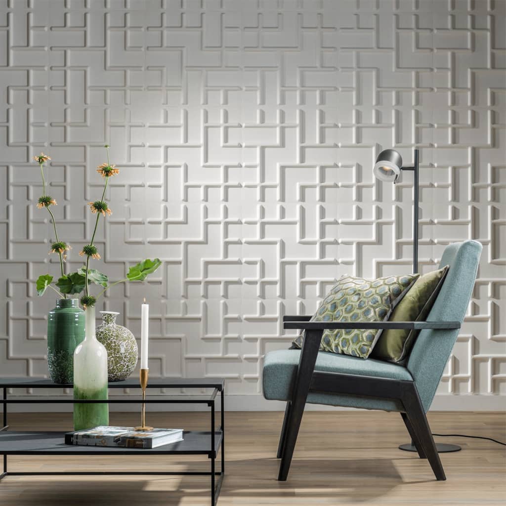Wallart 3d vægpaneler tetris 12 stk. ga-wa16 - number 1.