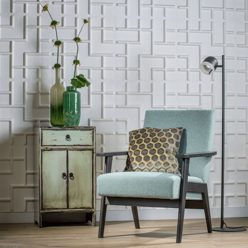 Wallart 3d vægpaneler tetris 12 stk. ga-wa16 - number 8.