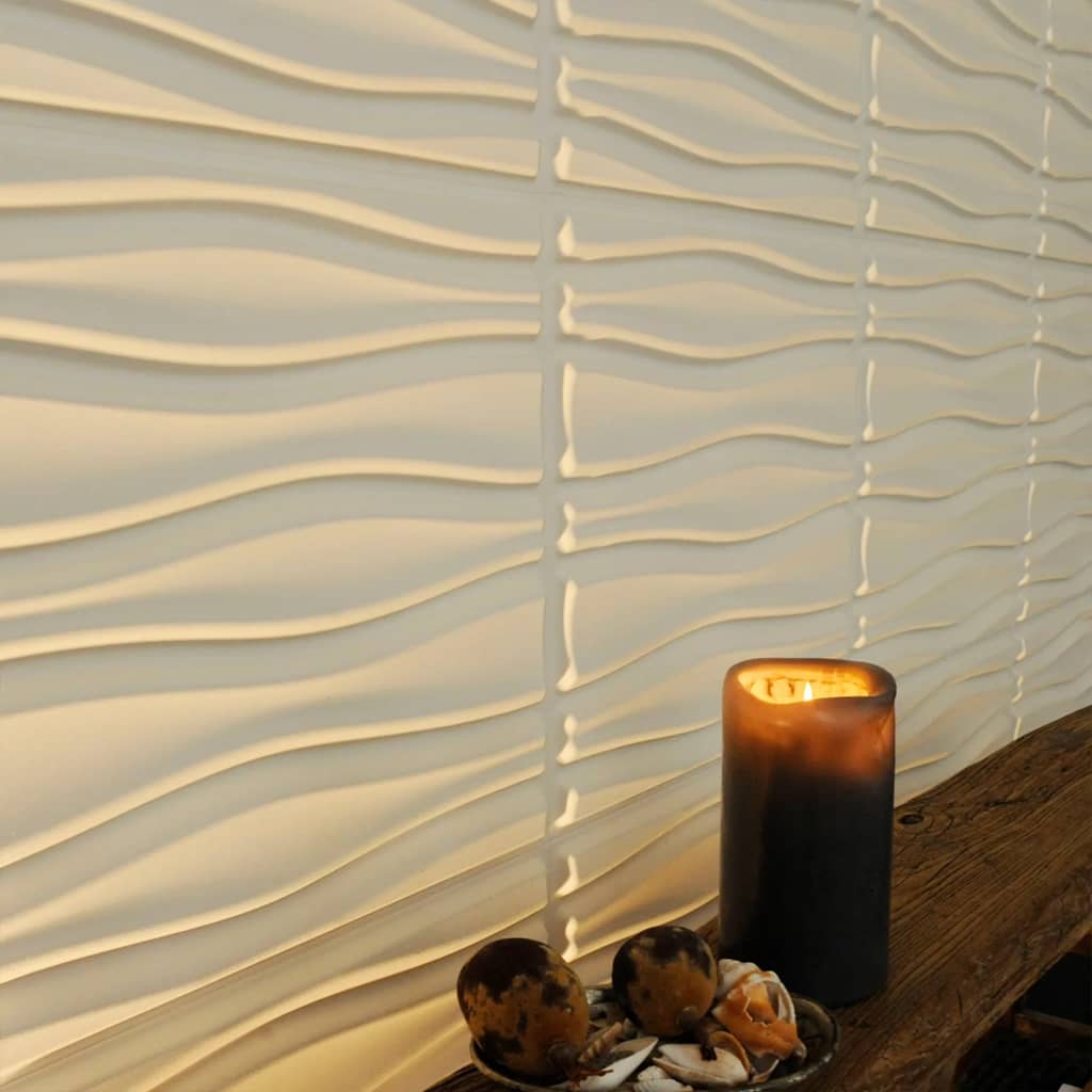 Wallart 3d vægpaneler flow 12 stk. ga-wa14 - number 9.