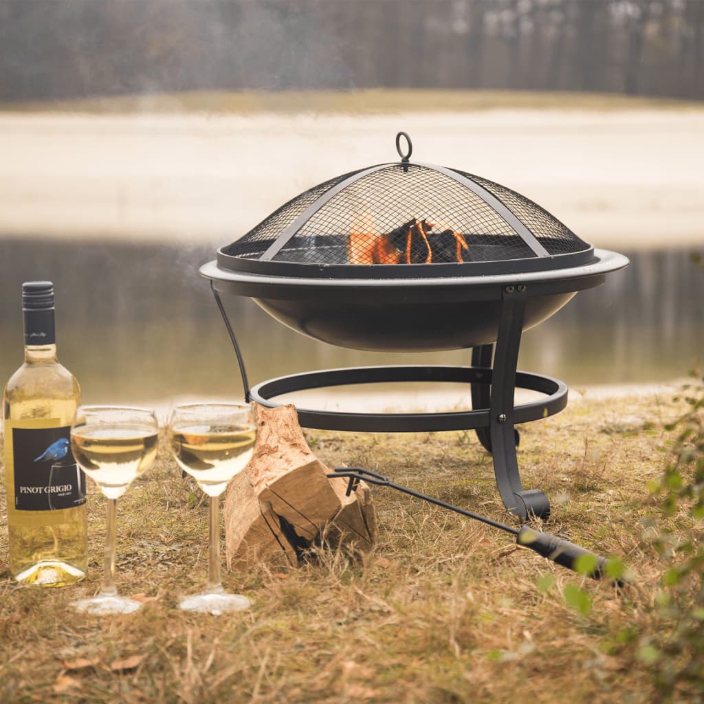 Foyer extérieur redfire atlanta acier noir 51 cm 85014 - number 12.