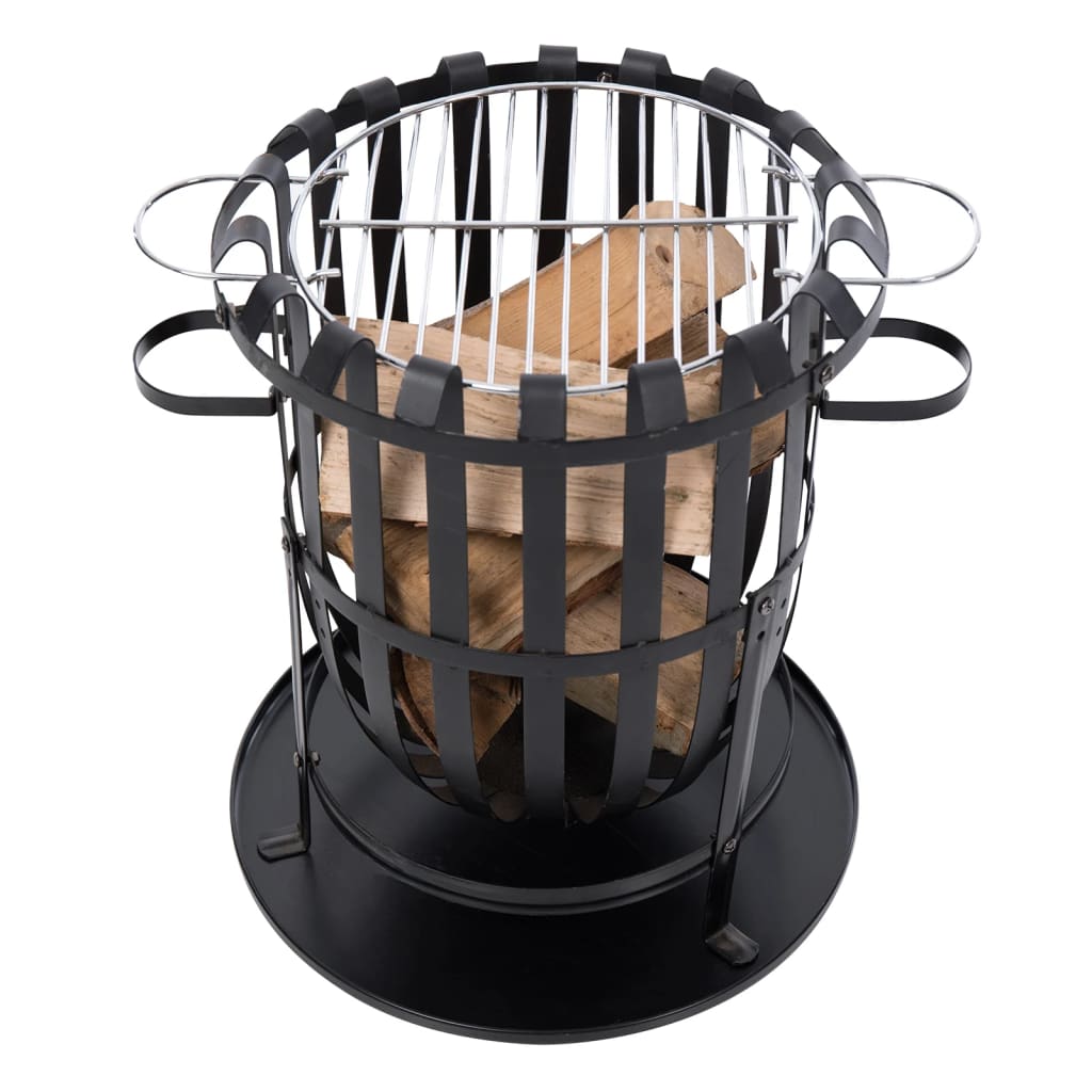 Redfire dallas fire basket black steel - number 3.
