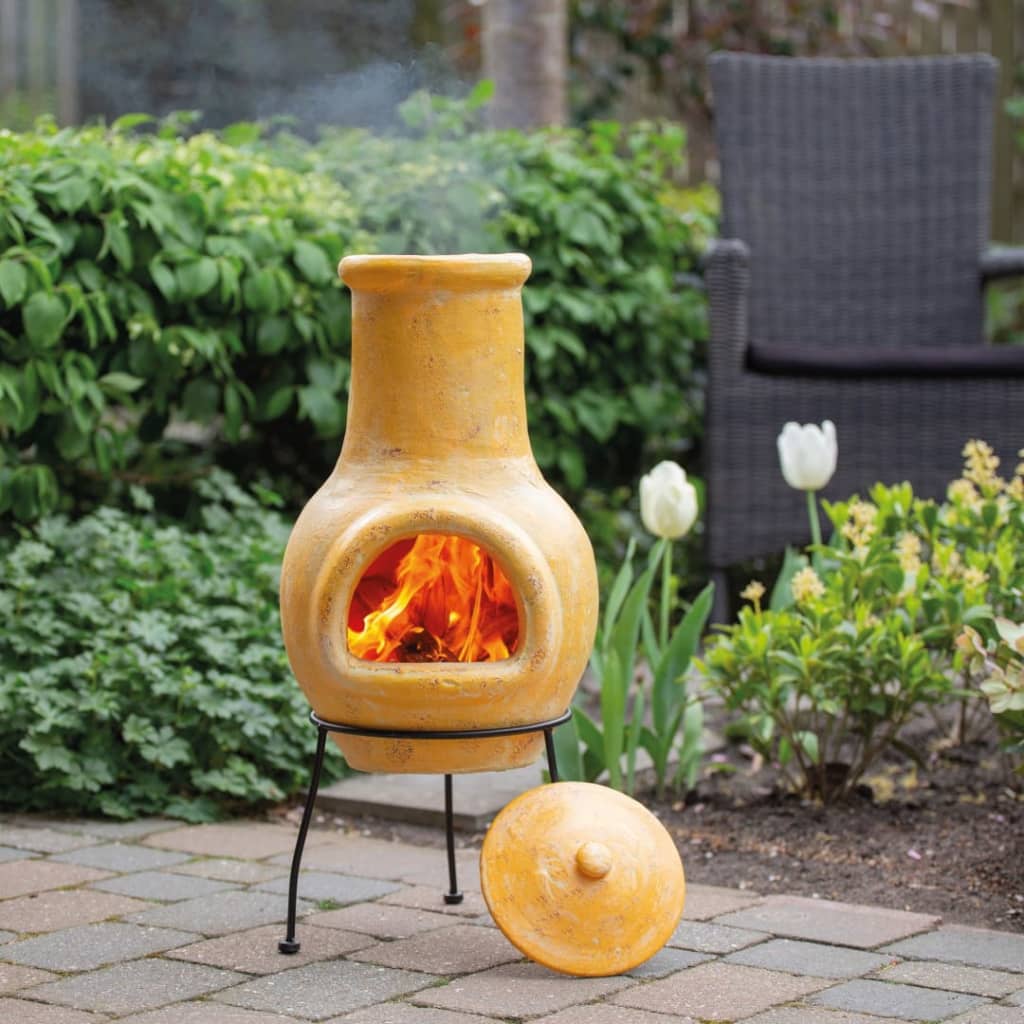 Redfire outdoor fireplace 31x31x68 cm tampico clay yellow - number 4.