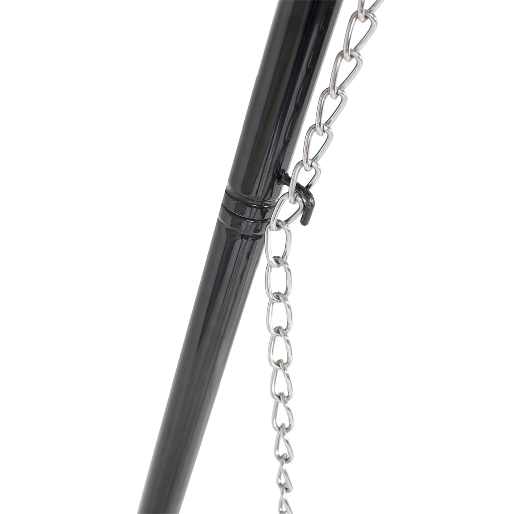 Bbgrill grill med trefod sort 172 cm bbq tripod - number 6.