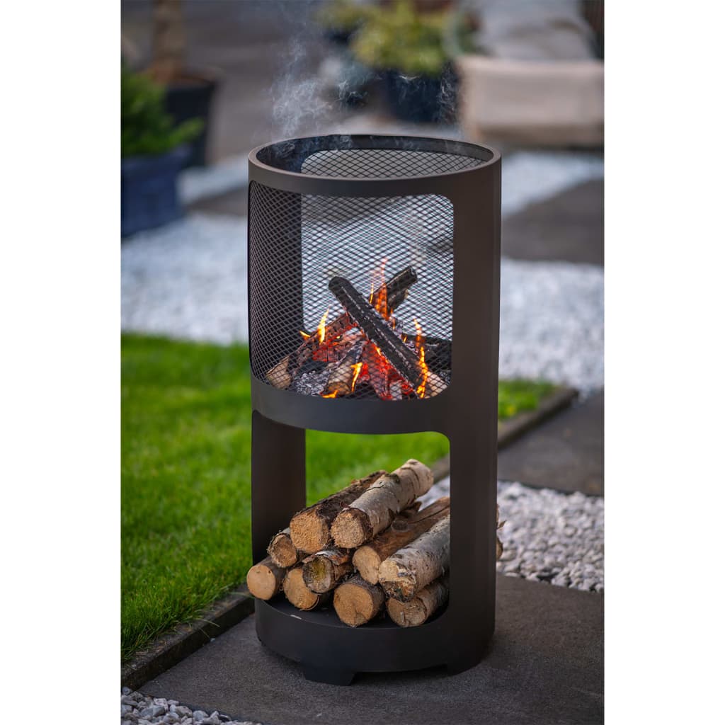 Redfire fireplace buffalo 44x90cm steel matt black - number 7.