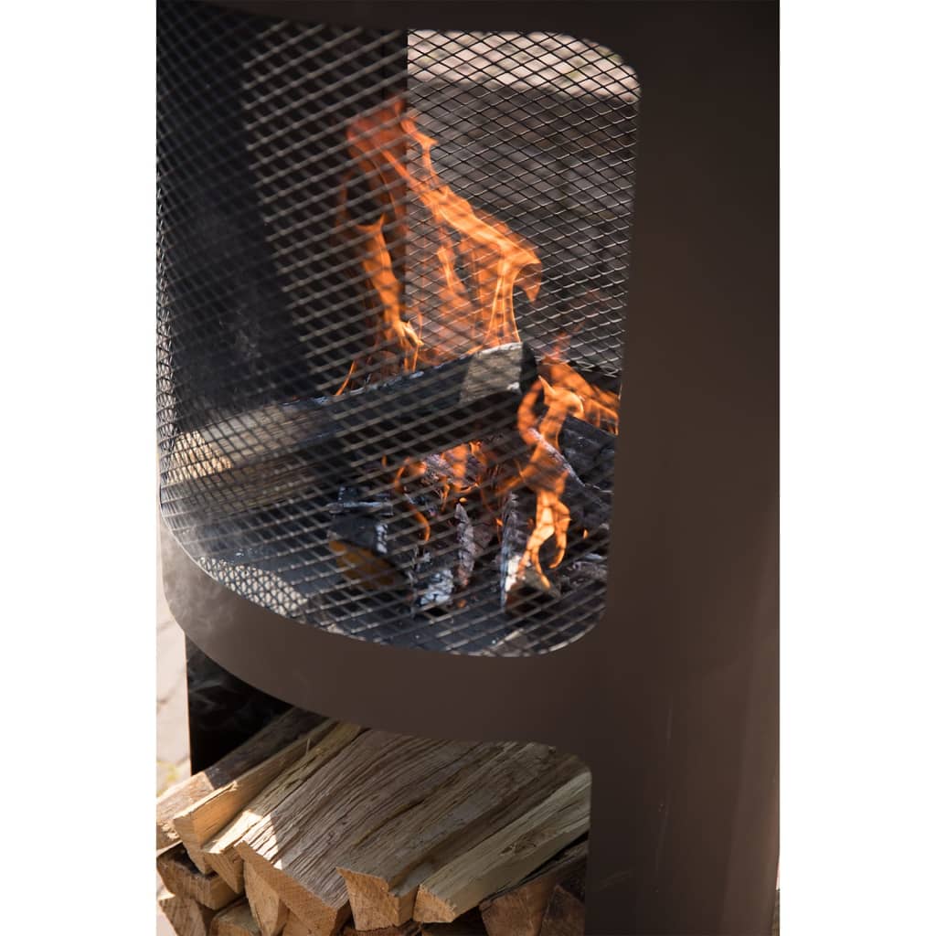 Redfire fireplace buffalo 44x90cm steel matt black - number 6.