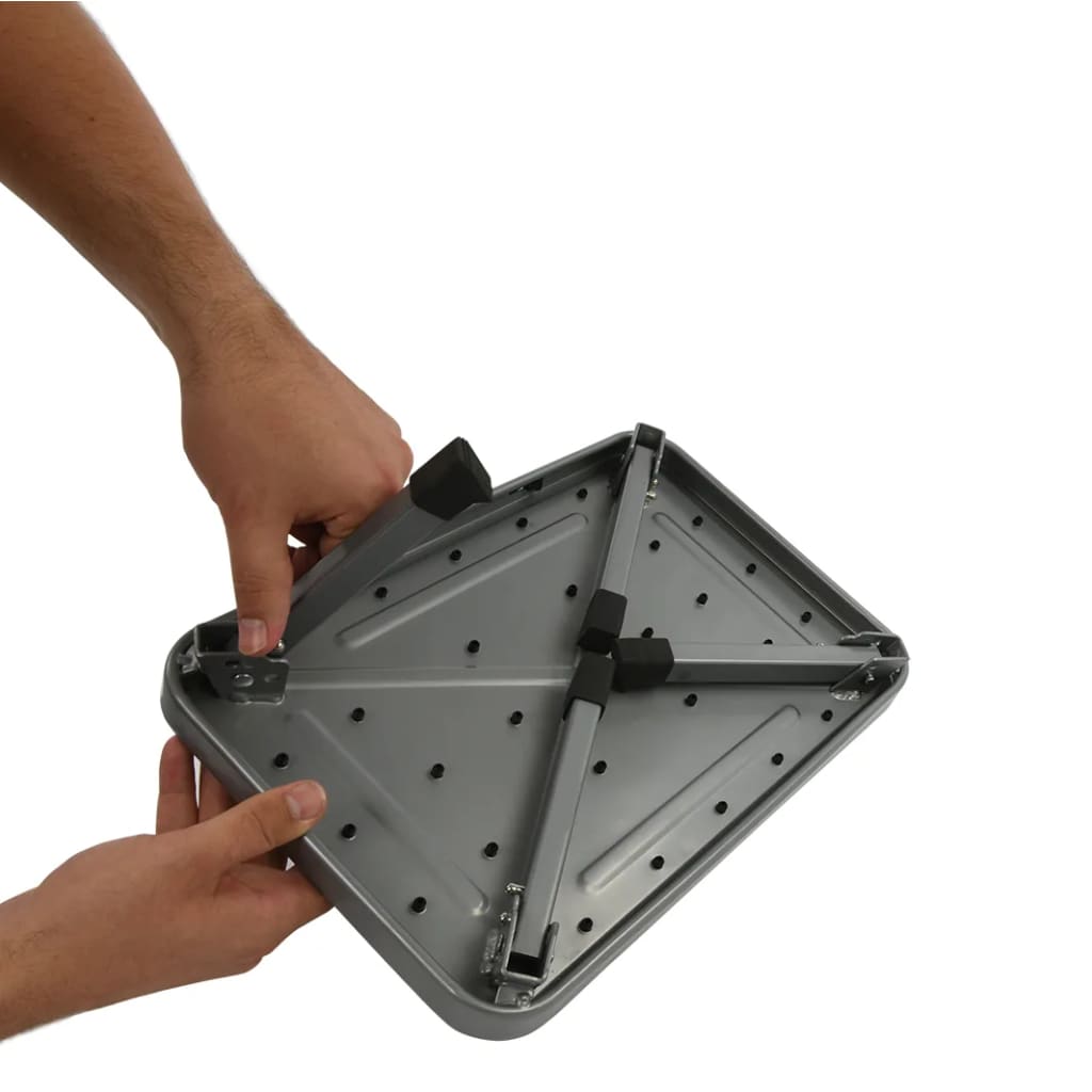 Proplus hopfällbar pall 150 kg metall - number 4.