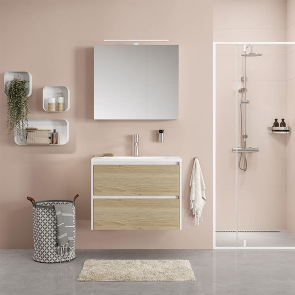 Sealskin vasketøjskurv diamonds 60 l grå 362302012 - number 1.