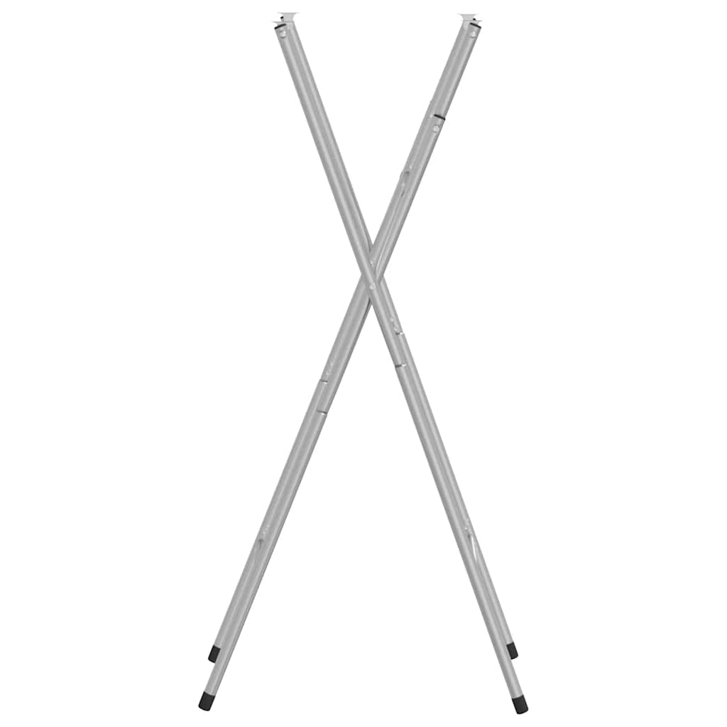 Sammenleggbare ben til barbord 45x53x108 cm galvanisert stål - number 3.