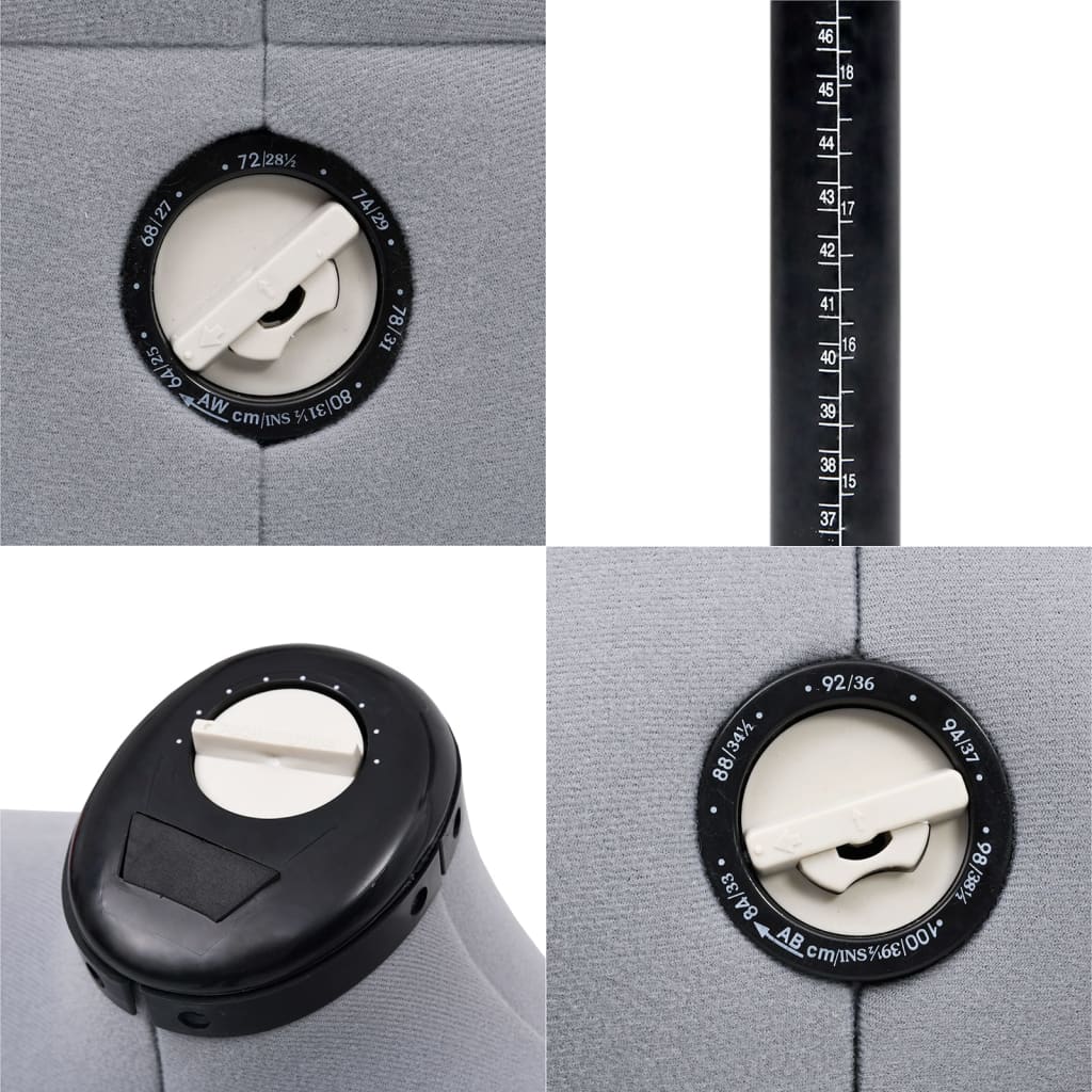 Podesiva gine ženska veličina 33-40 - siva, s, 1 - number 7.