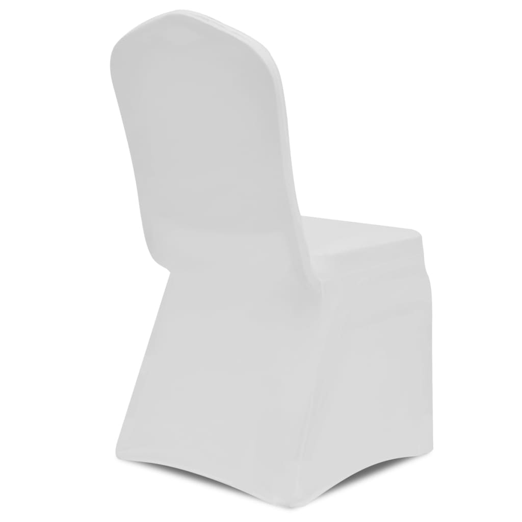 Housse de chaise en tissu extensible pcs. - blanc, 30 - number 5.