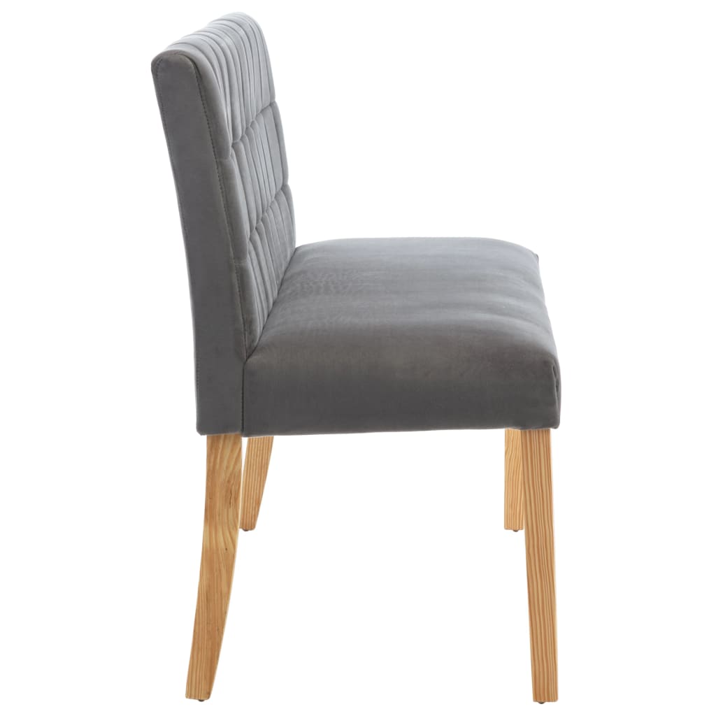 Ławka 140 cm aksamitna - number 4.