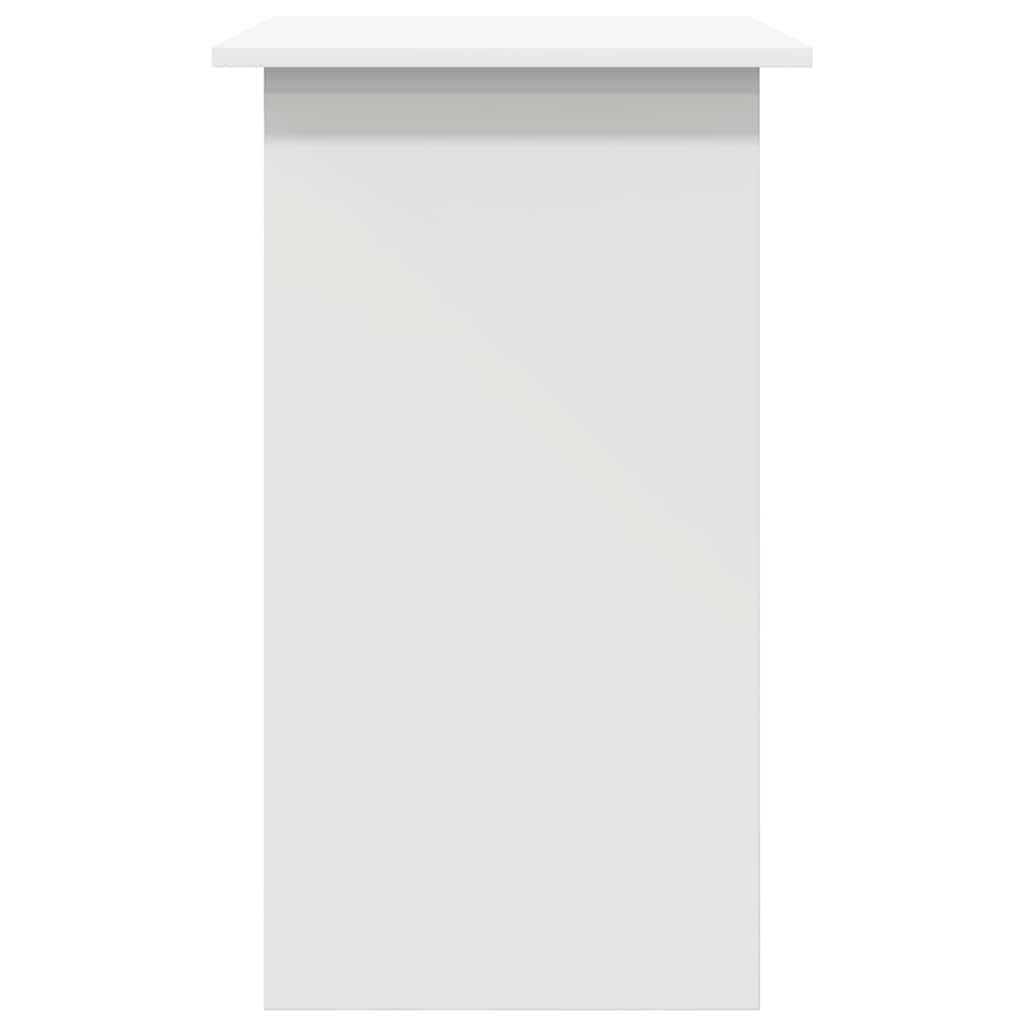 Biurko 80x45x74 cm drewno klejone - białe - number 5.