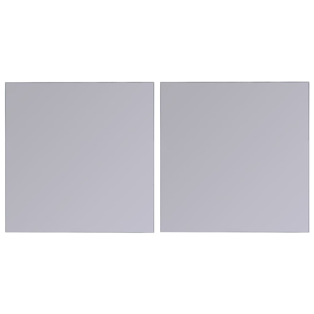 Frameless mirror tiles 16 pcs. 20.5 cm glass - number 4.