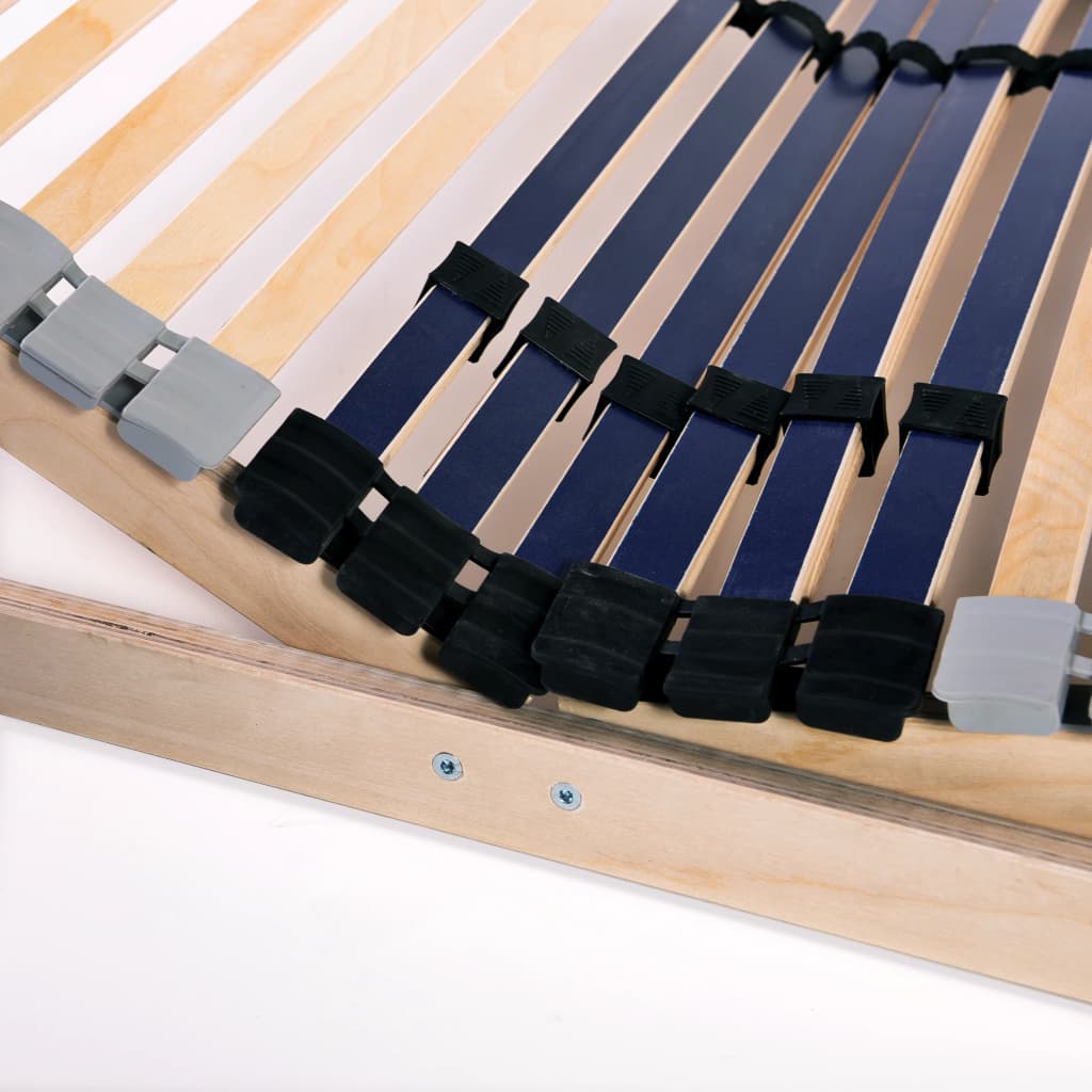 Stelaż pod łóżko listwowy 2 szt. 7 stref - 80 x 200 cm, 42 listwy - number 7.