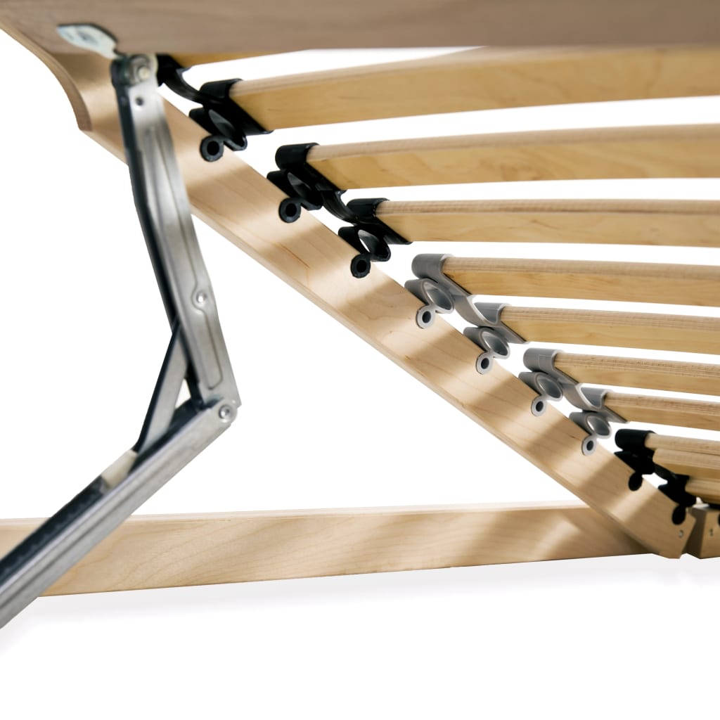 Lamelbunde til seng 2 stk. 28 lameller 7 zoner 80 x 200 cm - number 5.