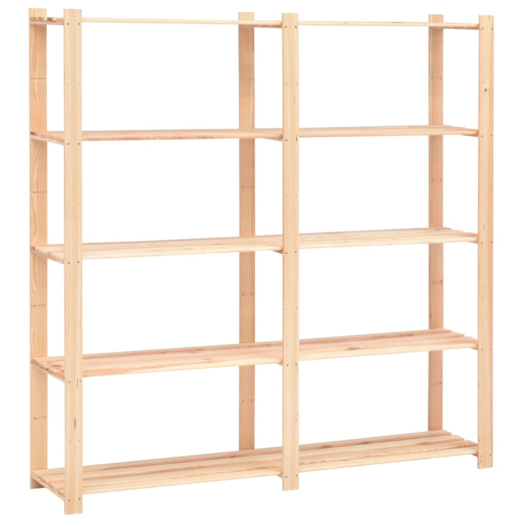 Ripiani pz. 5 ripiani 170 x 38 x 170 cm pino 500 kg - 1, 10 - number 3.